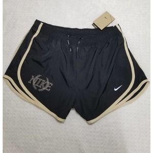 Nike Dri-Fit Tempo Women's Brief Lined Graphic Running Shorts, DX0177-010, Large